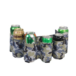 Boshiho Ceinture porte-boissons réglable et durable pour 6 boissons, avec fonction imperméable, étui pour bouteilles de bière et sac banane - Product Image 3
