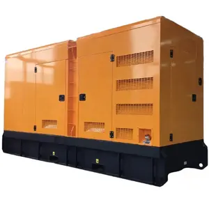 200 KVA Diesel Generator Silent Type 110V Rated Voltage 1500RPM Includes Sound Attenuated Enclosure Electronic Isochronous