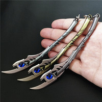Porte-clés de film Evil Loki, sceptre, arme, hache, pendentif, porte-clés, accessoires de cosplay, porte-clés, cadeaux