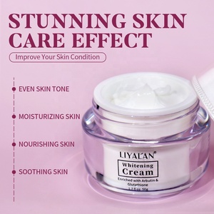 Crema Facial Hidratante, Aclarante y Blanqueadora con Arbutina, Ácido Kójico y Niacinamida <span class=keywords><strong>de</strong></span> Marca Privada para Piel Oscura - Product Image 2