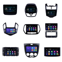 Marco Fascia para Panel de coche, marco de Radio estéreo de 9 pulgadas para Chevrolet Cruze 2009-2015, accesorios de Interior, Android