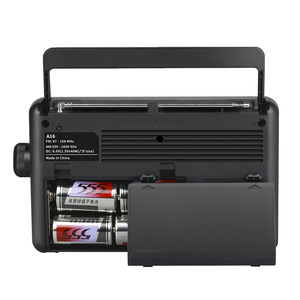 Đài Radio Thiết Kế Thời Trang Chất Lượng Âm Thanh Tốt <span class=keywords><strong>FM</strong></span>/MW/WB 3 Dải Tần Di Động Retro Đa Chức Năng Máy Nghe Nhạc Stereo - Product Image 2