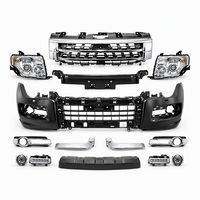 Kit Carrosserie Pare-chocs Avant KLT 4X4 pour Pajero V93 V97 2015 2018 Mise à Niveau vers V98 2019