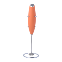 Mini mousseur à lait électrique portable au design classique, fonctionnant sur piles, en acier inoxydable, pour café, thé, usage en café, mixeur