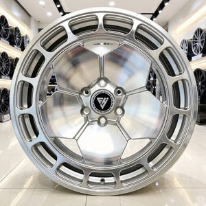 Jantes forgées chromées FHJ pour voitures, 16-26 <span class=keywords><strong>pouces</strong></span>, <span class=keywords><strong>8</strong></span>-12J, 5x120/5x139.7, CB 66.6 pour Focus, Mustang, Giulia, Altima, Model Y, S60 - Product Image 2