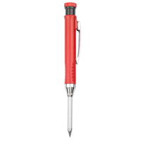 Crayon de menuisier avec taille-crayon pour le travail du bois avec logo personnalisé Vente en gros 2.8mm de profondeur