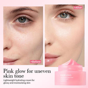 Private Label Zalm DNA PDRN Gezichtscrème Roze Collageen Capsule Hydraterende Huidverzorging Niacinamide voor oneffen huid - Product Image 5