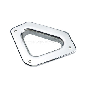 Triangular Cable Guide Hole 316 Stainless Steel Fairlead For <b>Yacht</b> Anchor Winch Retrofit Upgrade - Product Image 3