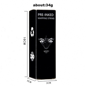 20m טרום-ined מיפוי מחרוזת שורת מיקום הגבה חוט גבות סימון קו מיפוי גבות קעקוע pmu מחרוזת מדידה - Product Image 6