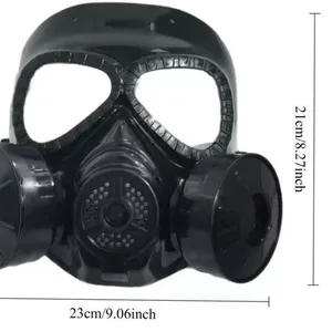 <span class=keywords><strong>HLC</strong></span> ODM & OEM Masque de démon à sourire effrayant et yeux terrifiants, masque intégral d'horreur pour Halloween, idéal pour les fêtes cosplay et les boîtes de nuit - Product Image 5