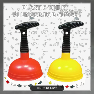 Déboucheur de toilettes miniature en plastique de 12 cm de diamètre pour le marché canadien, pour <span class=keywords><strong>déboucher</strong></span> les éviers à drainage lent - Product Image 2