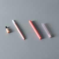 Étui automatique pour crayon à sourcils à faible MOQ, tube vide en plastique avec brosse, emballage cosmétique, fabricant d'étiquettes personnalisées