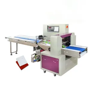 Auto-Horizontal Instructions Cards Daily Necessities Pillow Type Packaging Machine Pillow Packing Machine