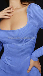 Novance B3109 nuove idee di prodotto 2022 abiti da sera <span class=keywords><strong>con</strong></span> <span class=keywords><strong>spacco</strong></span> a taglio basso Sexy <span class=keywords><strong>donna</strong></span> abito <span class=keywords><strong>lungo</strong></span> <span class=keywords><strong>con</strong></span> fasciatura elasticizzata taglie forti - Product Image 3