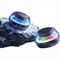 Nouveau diffuseur d'aromathérapie automatique à brume nuageuse en ABS pour siège de voiture avec éclairage d'ambiance et décoration automobile
