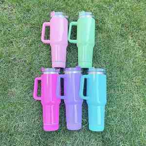 20 Pack Custom logo 40oz Sublimation Wireless Smart <b>Music</b> Display Player Speaker Outdoor Sport Tumbler for Customized Gift - Product Image 2