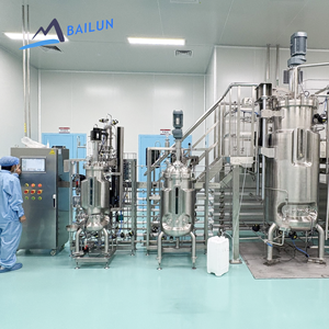 Tanque de Fermentación de Goma Gellan de 50L 100L, Biorreactor de Acero Inoxidable con Chaqueta y PLC para la Fabricación de Goma de Grado Alimenticio - Product Image 1