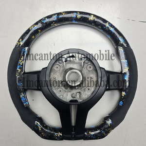 Volant de direction en fibre de carbone forgée Alcantara neuf pour BMW Série 3 Série 5 F10 F20 F30 F90 F01 F02 - Product Image 4