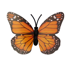 Decoración de Ramo de Mariposas Artificiales de 7 cm, Mariposas <span class=keywords><strong>Monarca</strong></span> de Halloween, Decoraciones para el Hogar, Accesorio para el Cabello Tridimensional - Product Image 2