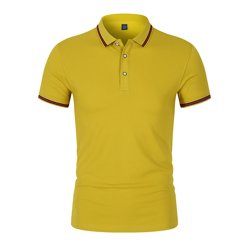 Wholesale Polo Shirts 100% Cotton Comfortable Soft Style Short Sleeve Custom Work Uniform with Brand logo