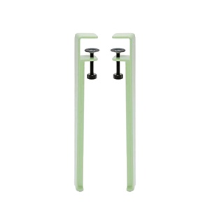 Muebles de bricolaje de horquilla de Metal para las patas de la mesa perfecta para mesa de café mesa de comedor diseñador escritorio mesita de noche negro de dos-rod - Product Image 5