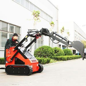 Multifunktionaler Mini-Baggerlader mit 1000 kg Nennlast, Langarm-Frontbagger für Baumaschinen - Product Image 2