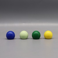 Bouchon de flacon de parfum rond en plastique de luxe de haute qualité, 15 mm, forme de boule, couvercle de parfum pour flacon en verre