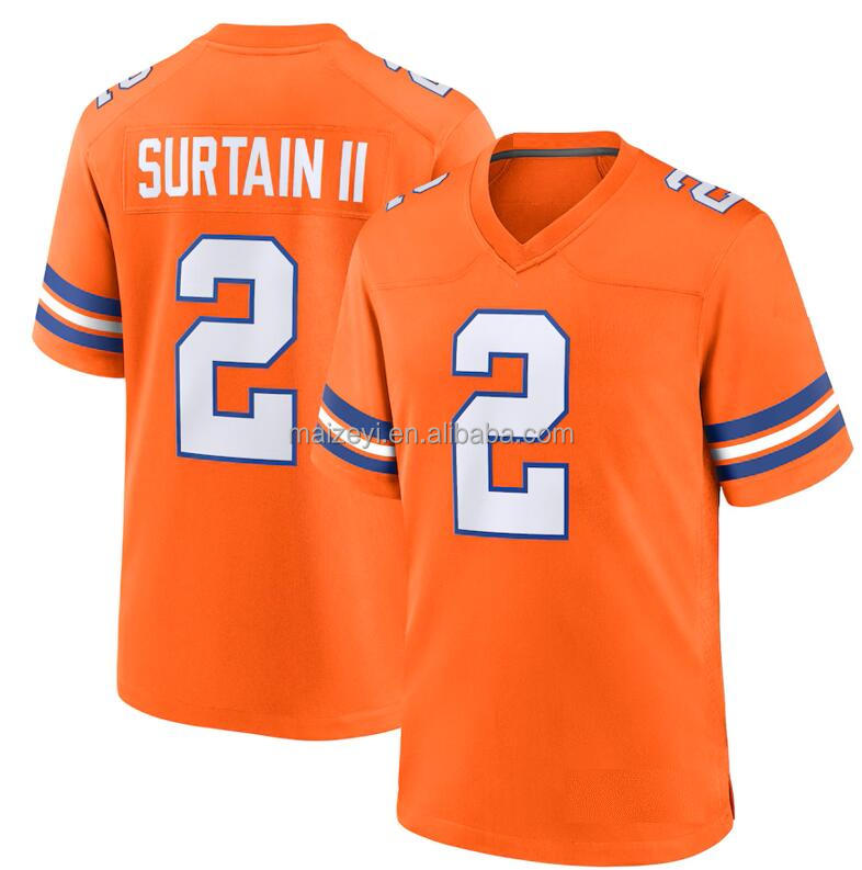 #2 Patrick Surtain II Reverso Naranja