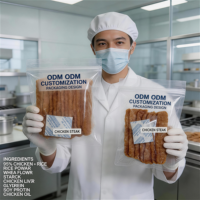 Friandises à mâcher pour chiens, bâtonnets de poulet riches en protéines, sans céréales, pour le nettoyage des dents et l'entraînement, vente en gros, fabrication OEM/ODM