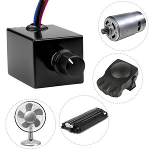 Interruptor Universal de Control de Velocidad para Ventilador Eléctrico de 12V con Disipador de Calor para Actualización de Camiones y Automóviles - Product Image 5