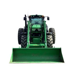 Tractor Utilitario John Deere 6195M 2019 de 195HP con Motor y AutoTrac Listo para Máximo Rendimiento Agrícola - Product Image 1
