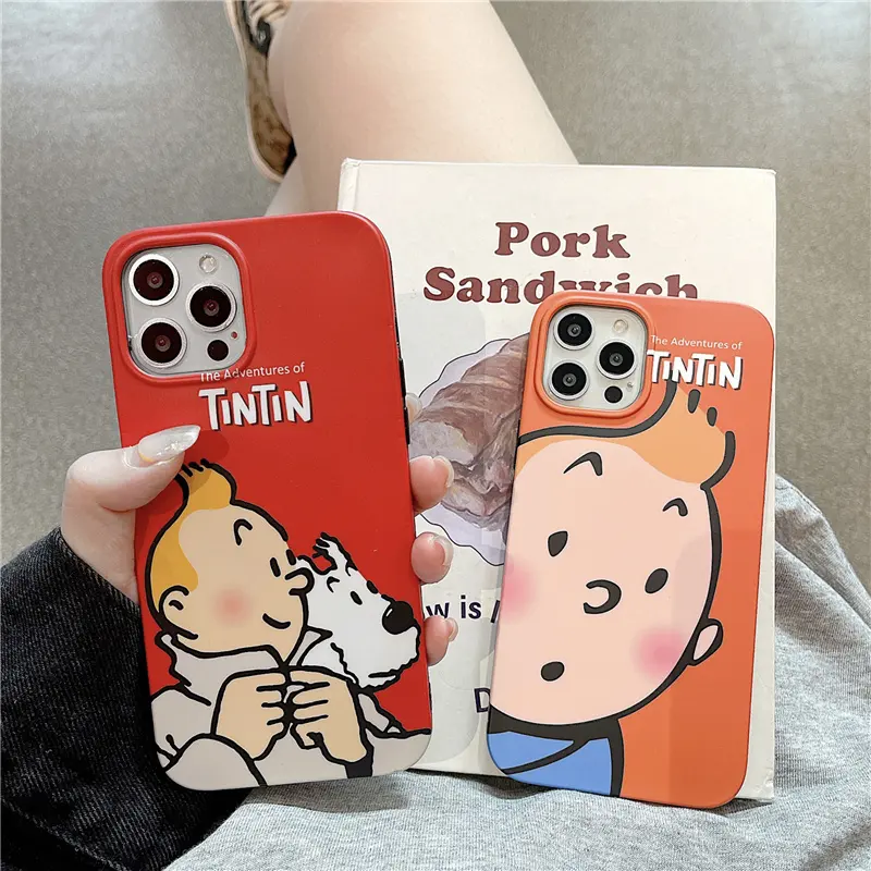 เคสโทรศัพท์ลายการ์ตูนน่ารักสำหรับคู่รัก,เคสกันกระแทกเลนส์พิมพ์ลายสำหรับ Iphone 6S 7 8/8 Plus X Xs Max 11 12pro Max