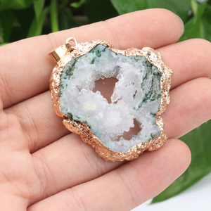 High Quality Healing <b>Crystal</b> Jewelry <b>Crystal</b> <b>Cluster</b> Pendant for Necklace - Product Image 4