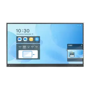 2023 Android 12.0 thông minh TV màn hình đồng hồ 65 75 86 100 inch màn hình cảm ứng 6GB Ram 64GB ROM được xây dựng trong máy ảnh tương tác lớp học