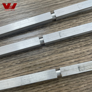 Dimensioni personalizzate 5-150mm 6061 <span class=keywords><strong>6063</strong></span> T6 profilo quadrato in alluminio di piegatura della saldatura servizi di lavorazione del taglio disponibili - Product Image 3