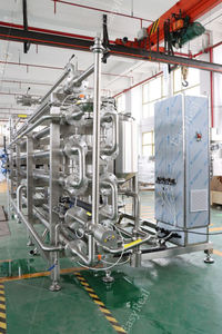 جهاز تعقيم أوتوماتيكي للمنتجات عالية اللزوجة بنظام الأنبوب داخل الأنبوب، جهاز تعقيم للصلصة والكاتشب ومعجون الطماطم، مصنع تعقيم - Product Image 5