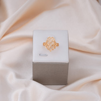 Perhiasan modis 18 k perhiasan lapis emas kalung trendi set perhiasan Tiongkok