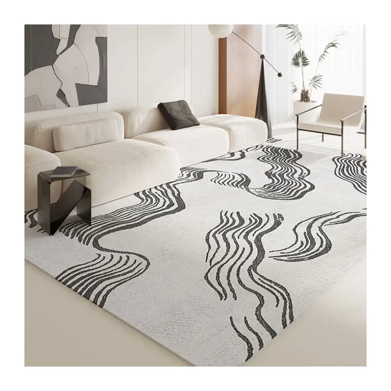 מיטת חדר שינה שטיח שטיח ביתי מחצלת רגליים מתקדמת עמידה לכלוך שטיח מעובה מחצלת מונעת החלקה