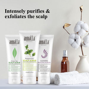 Custom Logo Private Label Head Detox Scalp Treatment Peppermint <strong>Sea</strong> Salt Hair Care Scalp Scrub <strong>Shampoo</strong> - Product Image 6