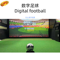 Jeux interactifs IFDinteractive, entraîneur de football, Kinect Sports, dribbleup, jeu de football, projection au sol, réalité augmentée, simulateur de football interactif