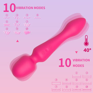 Ensemble de <span class=keywords><strong>films</strong></span> <span class=keywords><strong>érotiques</strong></span> féminins AV avec vibrateur chauffant à double moteur, jouet sexuel pour adultes, bâton de massage, dispositif d'auto-stimulation - Product Image 3