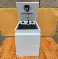 Современная прикроватная тумба со скрытым отделением и секретным ящиком, с RFID-замком, из дерева, для хранения в гостиной