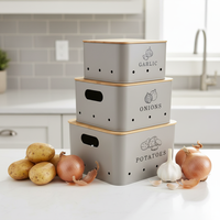 Organisateur de rangement rectangulaire pour cuisine et vêtements, avec couvercle, capacité 35L, dimensions 33x15x85cm, pliable et portable pour garde-manger