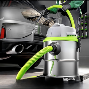 Aspirateur Cyclonique Électrique Portable Puissant <span class=keywords><strong>20</strong></span> Litres pour Nettoyage Humide et Sec, Haute Aspiration, Idéal pour le Detailing Automobile et l'Usage en Atelier (Vente en Gros) - Product Image 1
