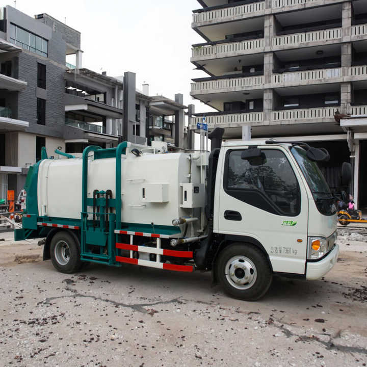 4x2 Manual Bin Tipper Hydraulic Dumping System Fully Sealed Rear ...