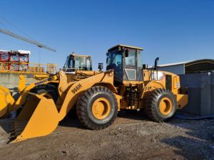 4WD मिनी व्हील लोडर बिल्ली 966H/हाइड्रोलिक 16ton व्हील लोडर के साथ बर्फ बाल्टी/ब्लोअर/ब्लेड/फूस - Product Image 3