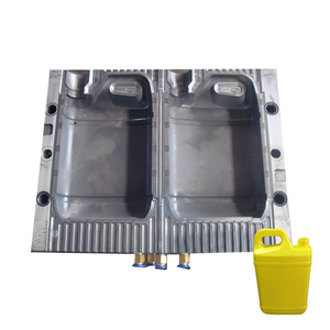 Plastic Square Bucket Plastic Bottle Blow Mold 4L 5L Hdpe Plastic Bottle Square Oil Bucket With Handle Blow Mold