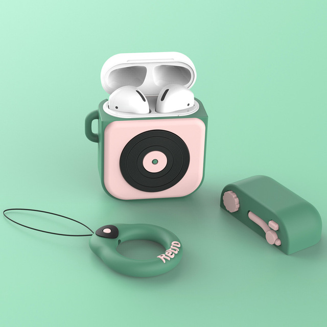 Fashion Designer Cartoon Earphone Case Earphone Radio Silicone Sleeve Protective Case for Airpods1/2/3 Pro