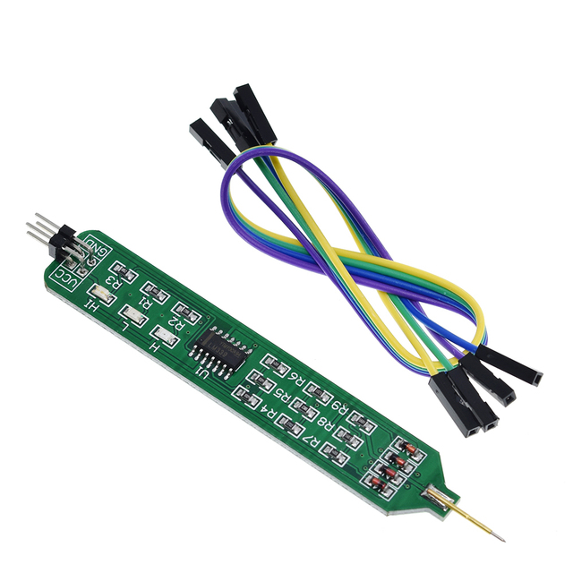 TZT  Logic Tester Pen Level Tester 5V 3.3V Digital Circuit Debugger Convenient and Quick Learning Board Necessary Tools