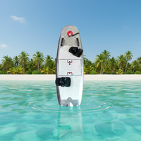 Planche de surf électrique EPP haut de gamme 12 kW 60 km/h 140 kg de charge, deux vitesses, pour sports nautiques